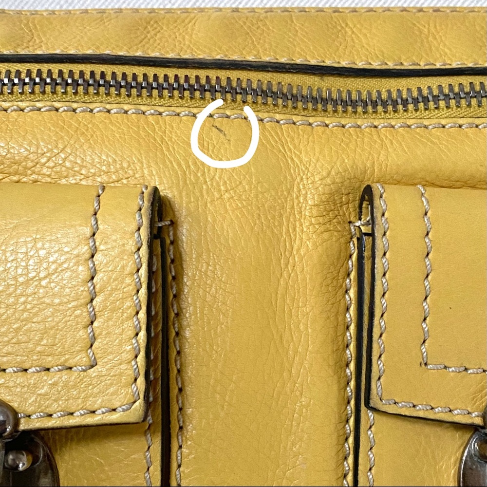 MARC JACOBS YELLOW LEATHER BAG - Picture 14 of 17